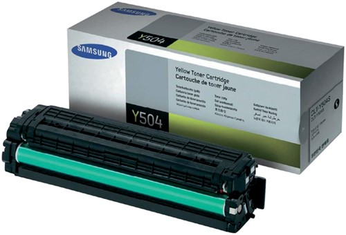 Tonercartridge Sam/hp CLT-Y504S geel 1 Stuk