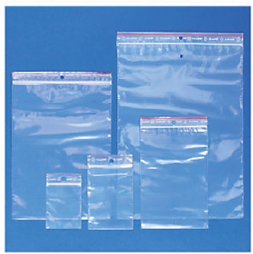 Gripzakjes IEZZY 80x120mm 50mu hersluitbaar 100st 100 Stuk