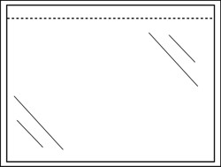 Paklijstenvelop Quantore 165x122mm onbedrukt 1000 Stuk