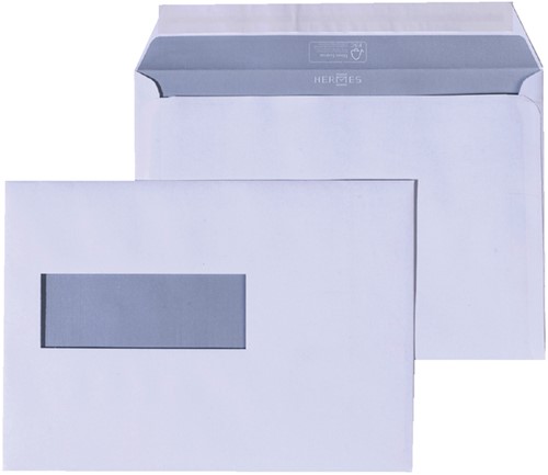 Envelop Hermes venster ea5 vl 4x11 80gr 500st wit 500 Stuk-2