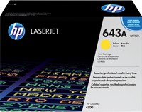 Tonercartridge HP Q5952A 643A geel 1 Stuk