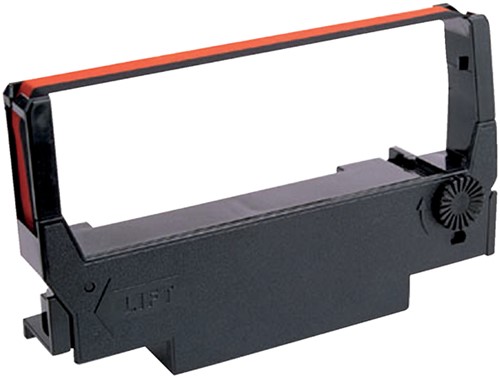 Lint Epson S015245 voor ERC38 nylon zwart/rood 1 Stuk-2