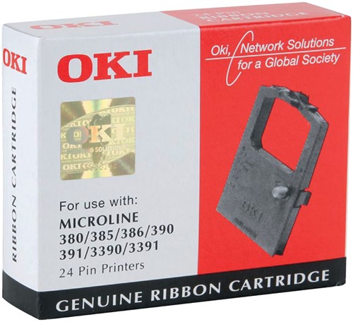 Lint Oki 09002309 voor ML390/391 zwart 1 Stuk