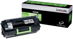 Tonercartridge Lexmark 52D2H0E zwart 1 Stuk