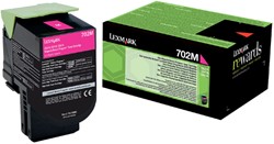 Tonercartridge Lexmark 70C20M0 prebate rood 1 Stuk