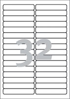 Etiket Avery L6031REV-25 96x16.9mm wit 800st 25 Vel-2