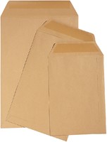Envelop Quantore akte EB4 262x371 100gr bruinkraft 250 Stuk-2