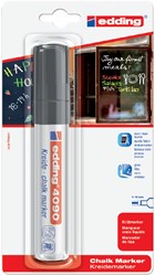 Krijtstift edding 4090 window blok 4-15mm zwart 1 Stuk