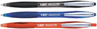 Balpen Bic Atlantis soft clic M zwart 1 Stuk-2