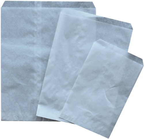 Verpakkingszak Iezzy blanco 260x320mm wit 1000 Stuk
