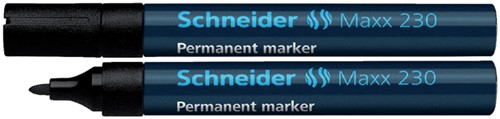 Viltstift Schneider Maxx 230 rond 1-3mm zwart 1 Stuk