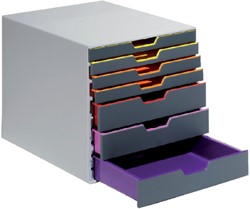 Ladenbox Durable Varicolor 7 laden grijs 1 Stuk