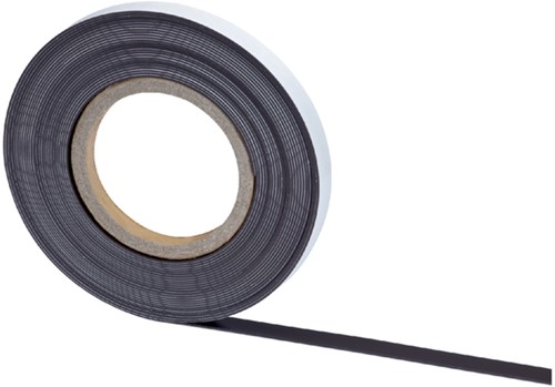 Magneetband MAUL 10mx25mmx1mm zelfklevend 1 Stuk