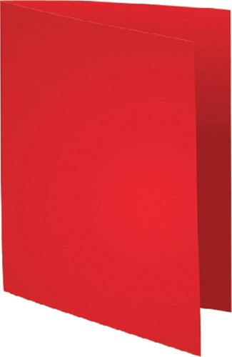 Vouwmap Exacompta Forever A4 170gr rood 100 Stuk