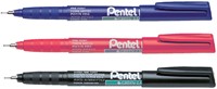 Fineliner Pentel NMF50 F rood 1 Stuk-3