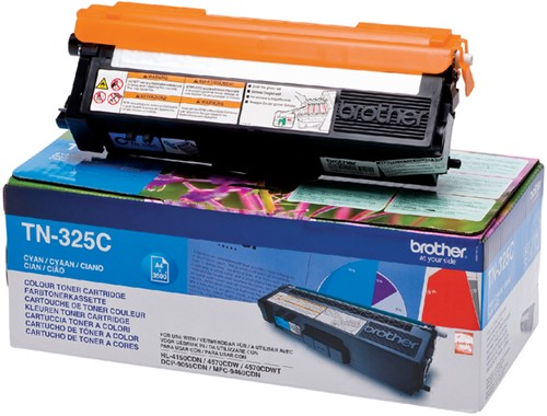 Toner Brother TN-325C blauw 1 Stuk