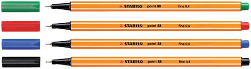 Fineliner STABILO point 88/36 F smaragdgroen 1 Stuk-2