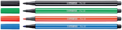 Viltstift STABILO Pen 68/16 M licht smaragdgroen 1 Stuk-2