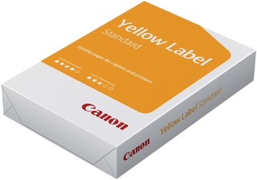 Kopieerpapier Yellow Label Standaard A3 80gr wit 500 Vel
