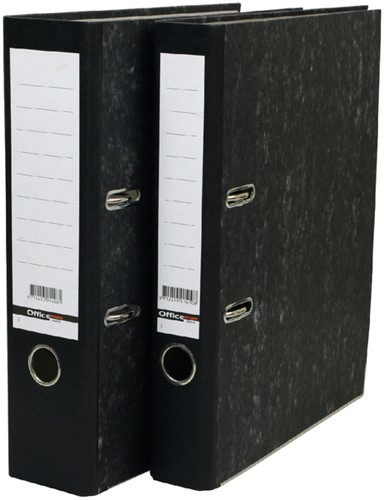 Ordner Qbasic A4 80mm karton gewolkt 1 Stuk