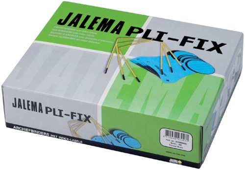 Archiefbinder JalemaClip Pli-fix geel 100 stuks 100 Stuk-3