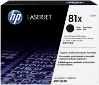 Tonercartridge HP CF281X 81X zwart 1 Stuk