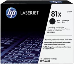Tonercartridge HP CF281X 81X zwart 1 Stuk