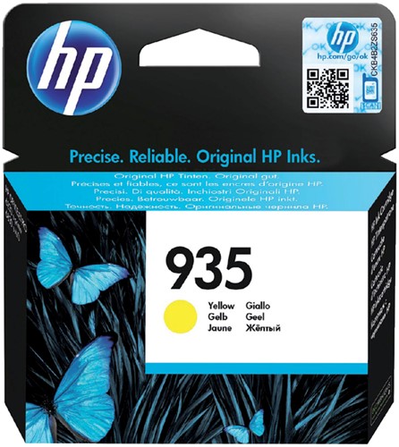 Inktcartridge HP C2P22AE 935 geel 1 Stuk