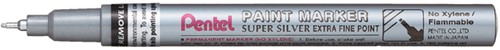 viltstift Pentel MFP10 rond 0.7mm zilver 1 Stuk