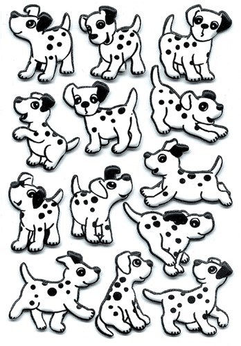 Etiket HERMA 6661 dalmatiërs foam 1 Vel