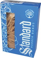 Elastiek Standard 68 140x5mm 50gr 28st bruin 50 Gram-2