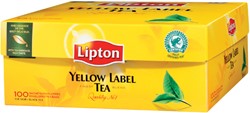 Thee Lipton yellow label zonder envelop 100x1.5gr 100 Stuk