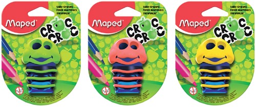 Puntenslijper Maped Croc Croc Bug 2gaats assorti 1 Stuk