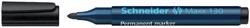 Permanent marker Schneider Maxx 130  1-3mm zwart 1 Stuk