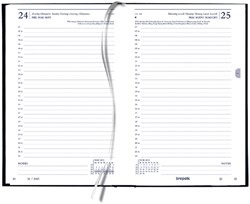 Kantooragenda 2027 Quantore kort 1dag/1pag zwart 1 Stuk