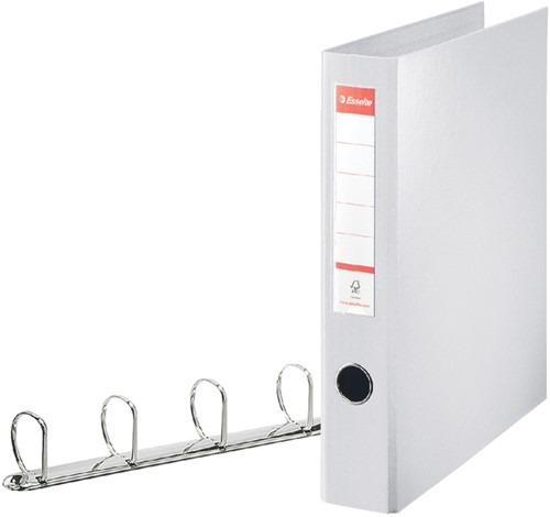 Ringband Esselte Standaard maxi recy PP folie wt 1 Stuk