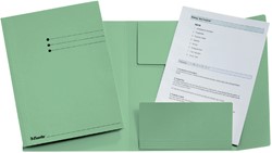 Dossiermap Esselte A4 3klep manilla 275gr groen 1 Stuk