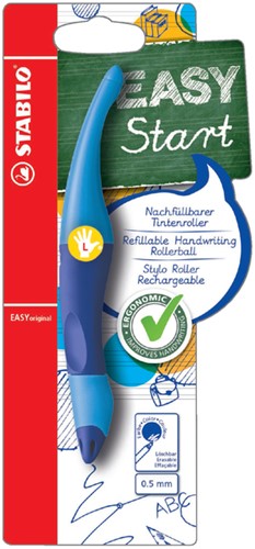 Rollerpen STABILO Easyoriginal links M dbl/lblauw 1 Stuk