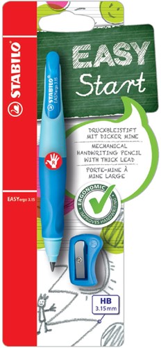 Vulpotlood STABILO Easyergo HB 3.15mm rechts bl 1 Stuk