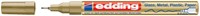 Paintmarker edding 780 oliebasis 0.8mm goud 1 Stuk