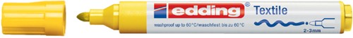 Textielmarker edding 4500 rond 2-3mm geel 1 Stuk