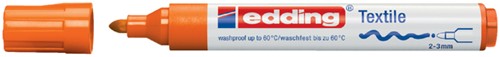 Textielmarker edding 4500 rond 2-3mm oranje 1 Stuk