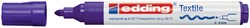 Textielmarker edding 4500 rond 2-3mm violet 1 Stuk