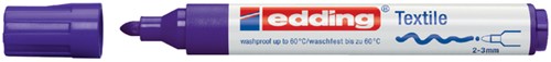 Textielmarker edding 4500 rond 2-3mm violet 1 Stuk