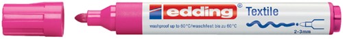 Textielmarker edding 4500 rond 2-3mm roze 1 Stuk
