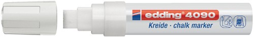 Krijtstift edding 4090 window blok 4-15mm wit 1 Stuk