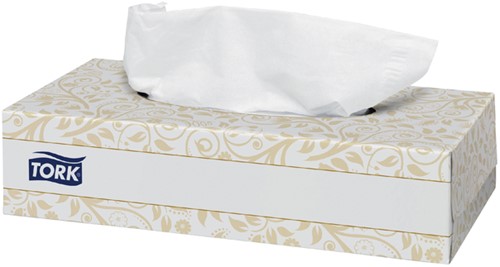 Facial tissues Tork Premium 2laags 100 vel wit 100 Vel