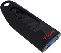 USB stick 3.0 Sandisk Cruzer Ultra USB-A 256GB 1 Stuk-2