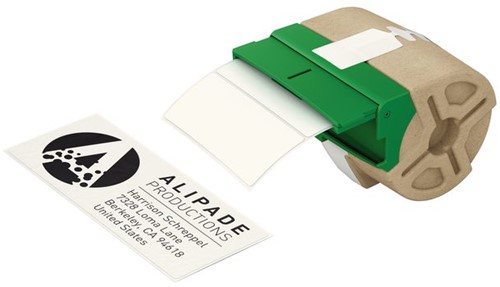 Label etiket Leitz icon 36mmx88mm wit 600 Stuk-2