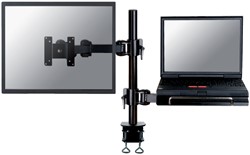 Laptoparm Neomounts D960 27 inch klem zwart 1 Stuk